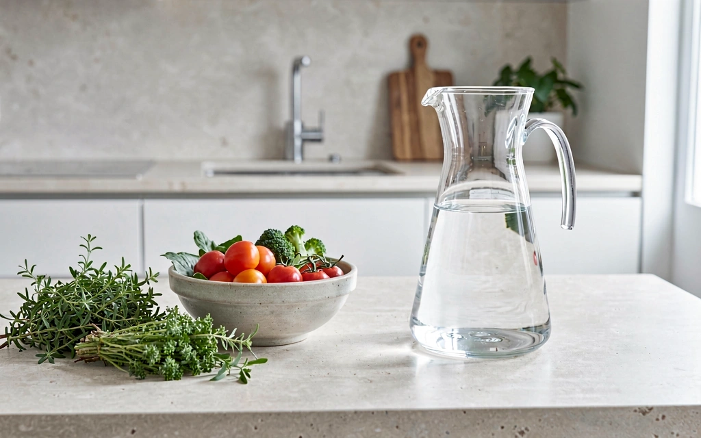 Frische regionale Zutaten für eine gesunde Ernährung